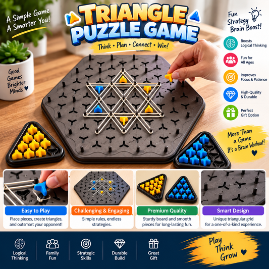 🔺 Triangle Color Matching Puzzle Board Game | Hermit Nextgen