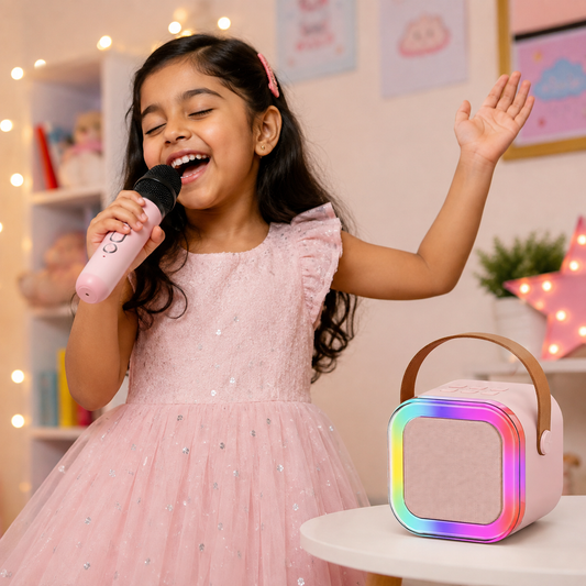 🎤 HERMIT NEXTGEN™ Karaoke Speaker with Wireless Mic & LED Lights TEST