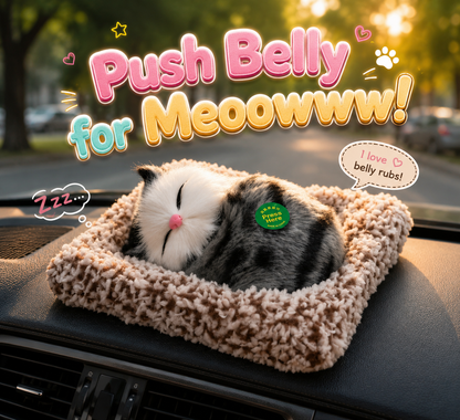 🐱 Cute Plush Cat Showpiece – A Little Bundle of Cuteness for Every Space