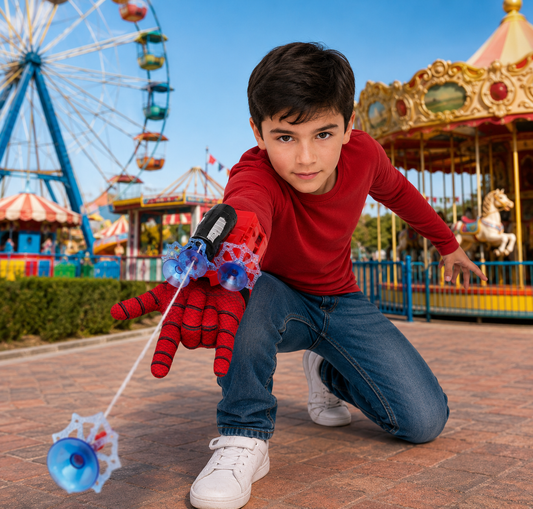 🦸 Web Shooter Hand Toy – Superhero Action Launcher